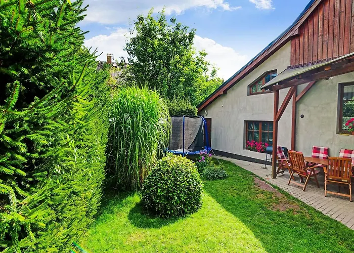Modern In With Private Garden Černý Důl